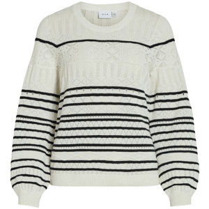 Vila Sasina Pointelle Knit Top